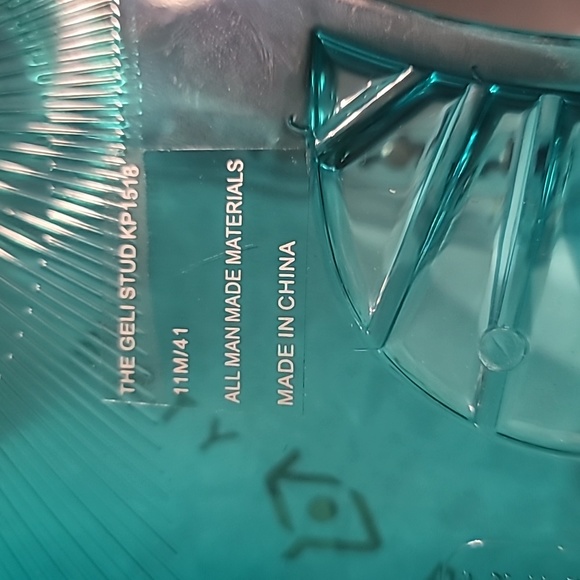 NIB KATY PERRY SEAHORSE MERMAID GEL SANDAL SIZE 11 OCEAN BLUE - Picture 9 of 11